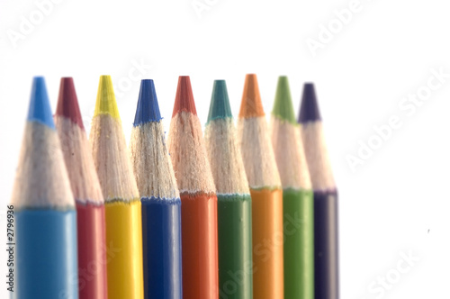 pencil crayons