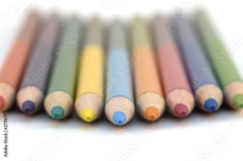 pencil crayons
