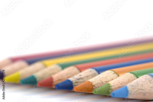 pencil crayons