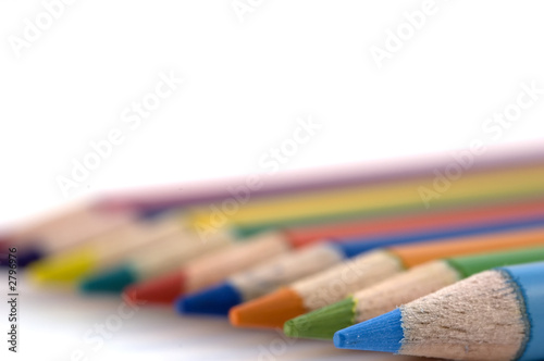 pencil crayons