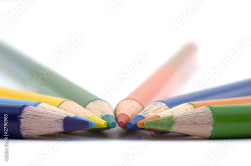 pencil crayons