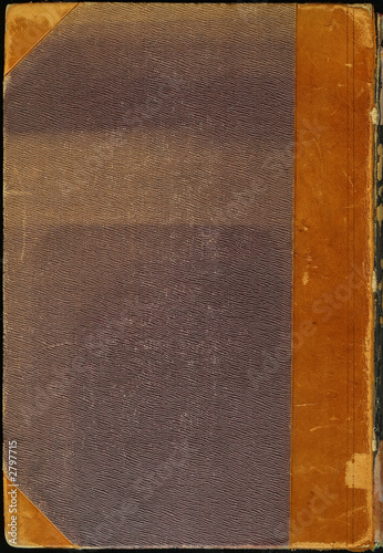 old book cover, brown vintage background