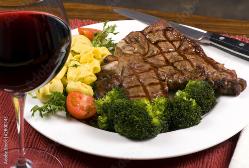 Fotografie porterhouse steak 001