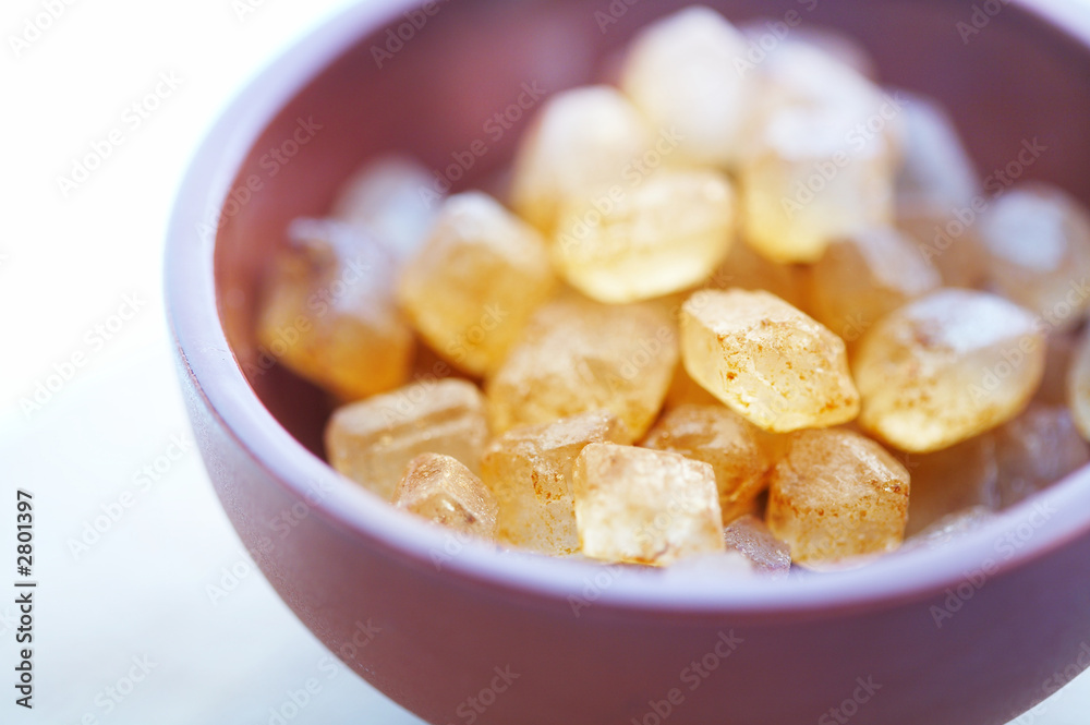 brown candy sugar in the pot brown candy sugar in the pot