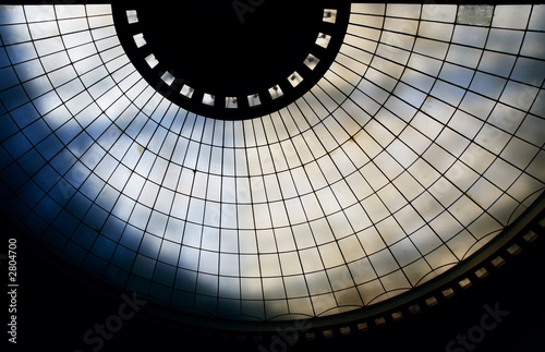 Photo glass cupola