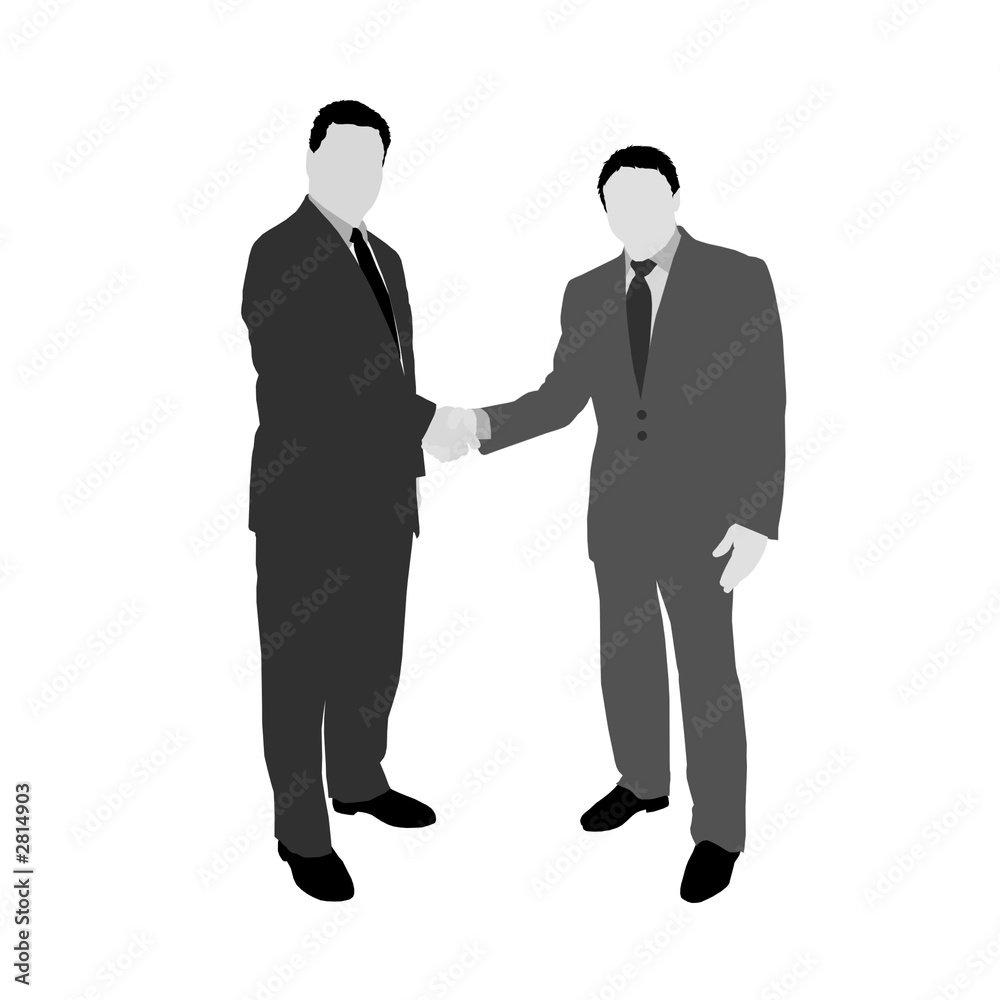 Fototapeta premium geschäftsmänner 1