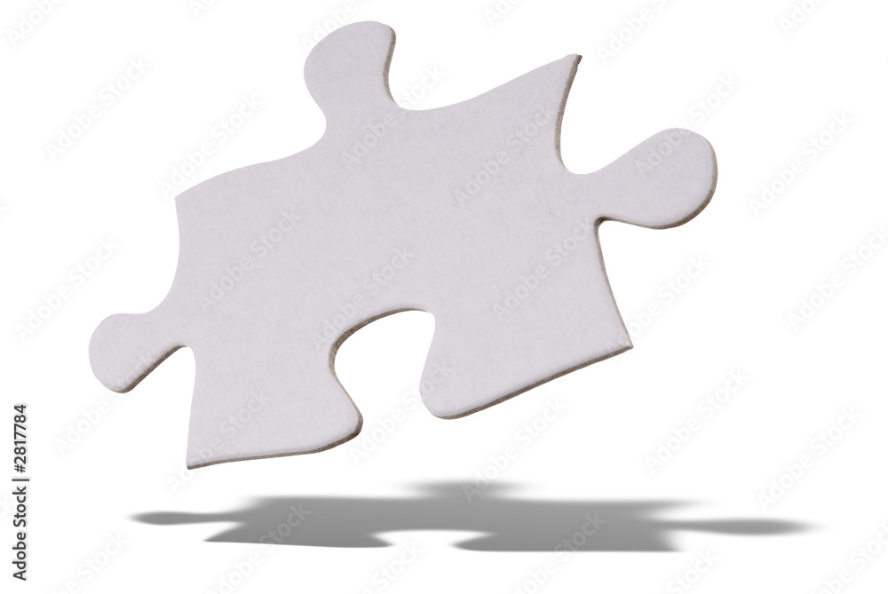 puzzle piece floating puzzle piece floating