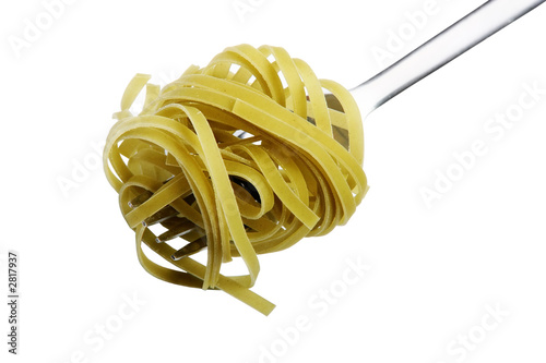 gabel mit pasta