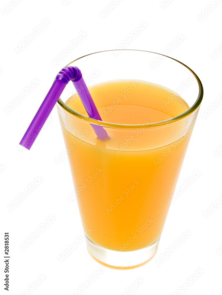 glass of fruit juice