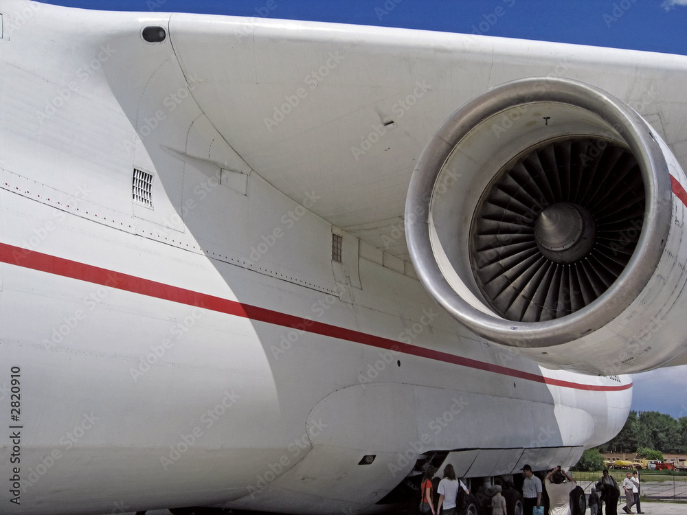 Fototapeta premium aircraft engine