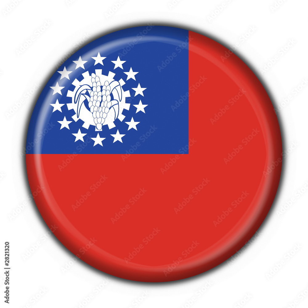 bottone bandiera myanmar button flag