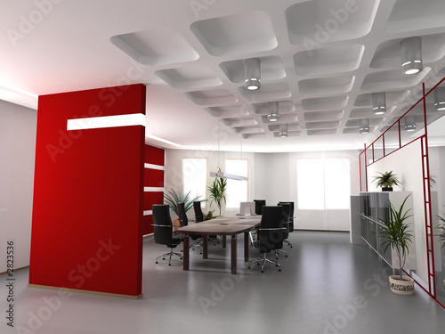 modern office interior photo