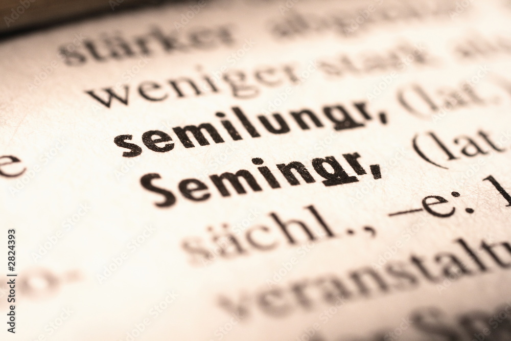 Fototapeta premium seminar