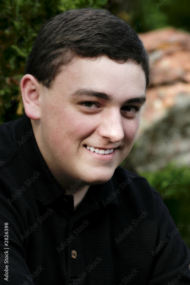 young man smiling #4 young man smiling #4