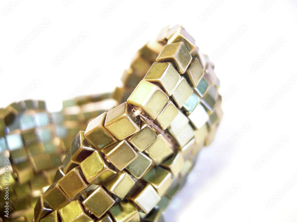 golden bracelet closeup golden bracelet closeup