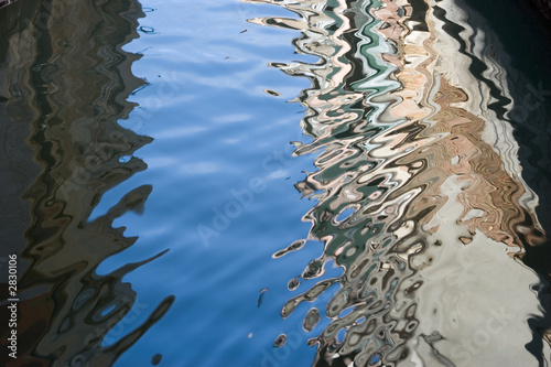abstract water reflection
