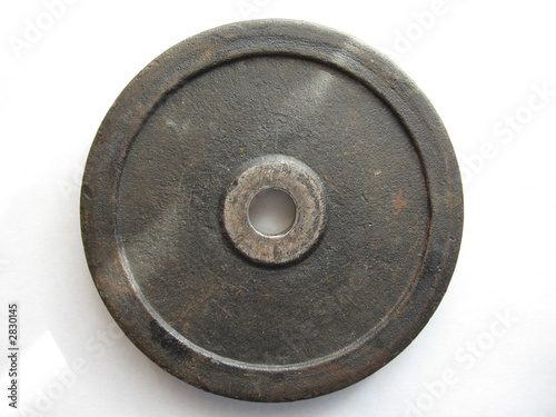 disk for dumbbell