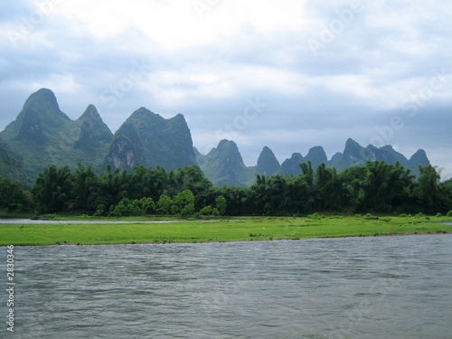 cruising on the yangtze river, china #2830346