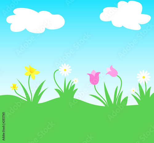 flowering garden