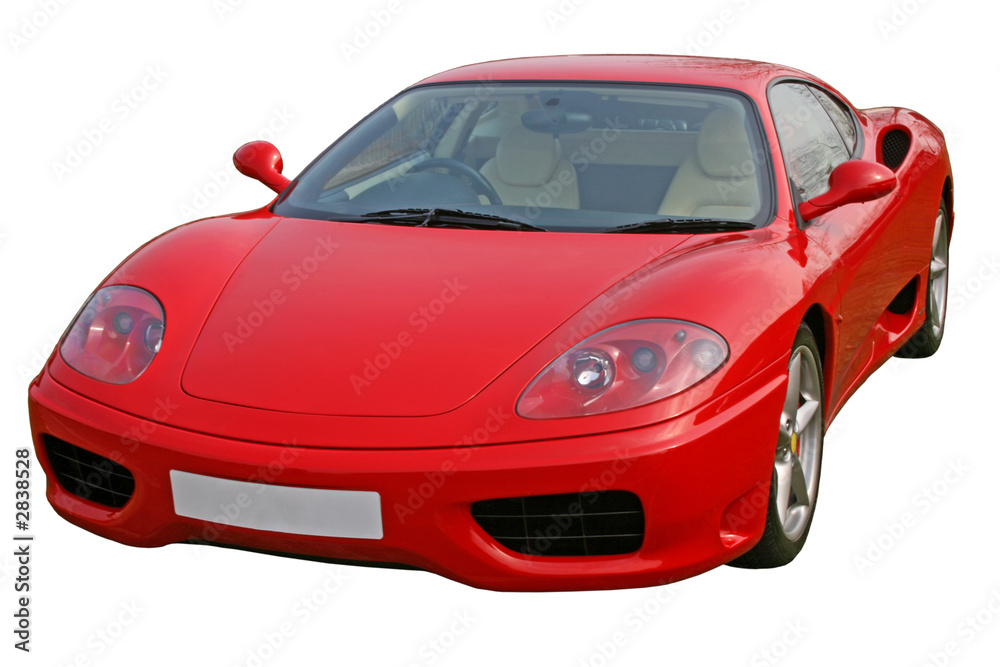red supercar