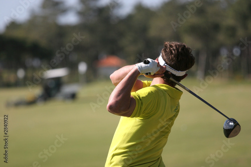 men golf swing