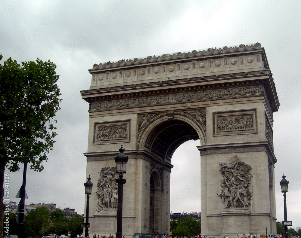 frontview of the arch
