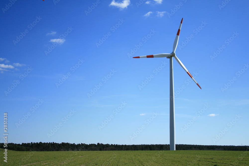 Fototapeta premium windräder und windkraft