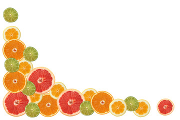 citrus slice frame