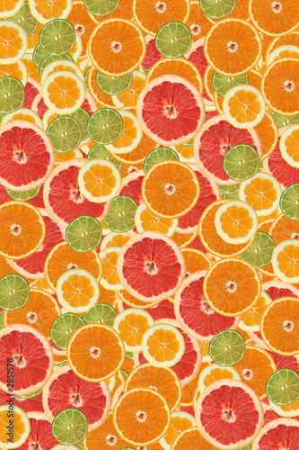 citrus slice background