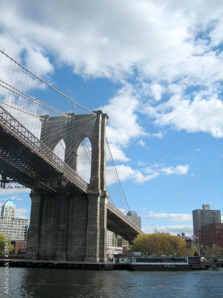 Fototapeta premium Brooklyn Bridge i Nowy Jork