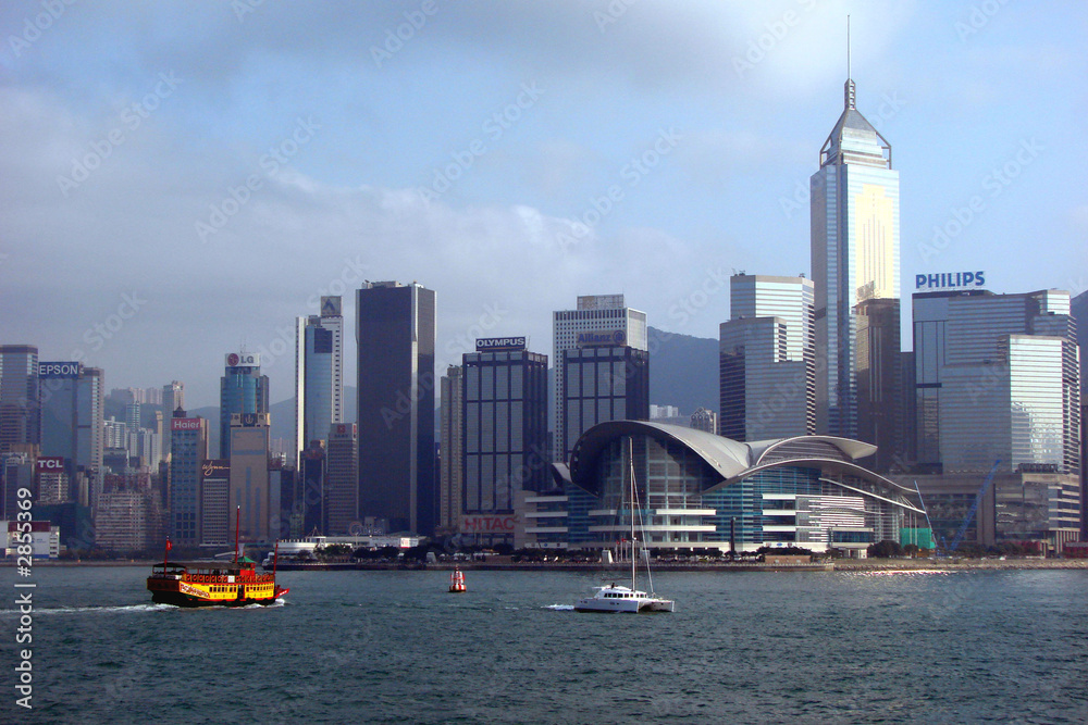Fototapeta premium baie de hong kong