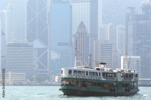 le star ferry de la baie de hong kong
