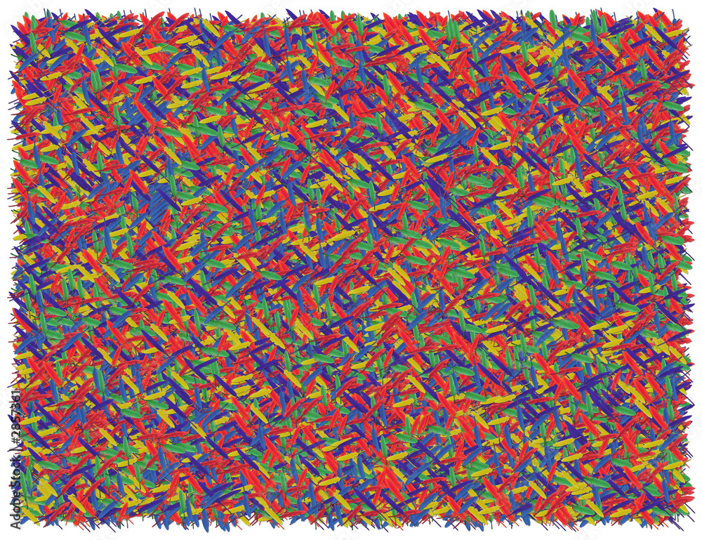 Obraz premium colored feathers background