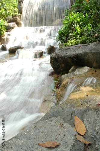 waterfall in the park