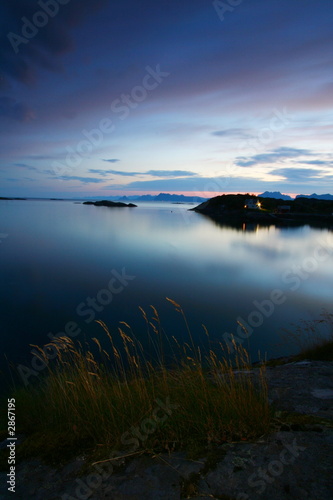 nuit calme dans les îles