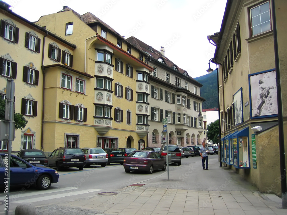 street in austrian town