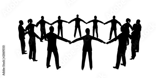 people circle