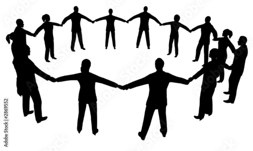 people circle