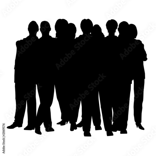 people crowd vector