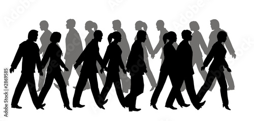 pedestrian silhouette