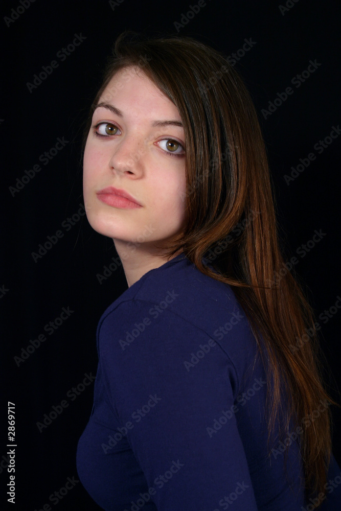 Obraz premium beautiful teenager