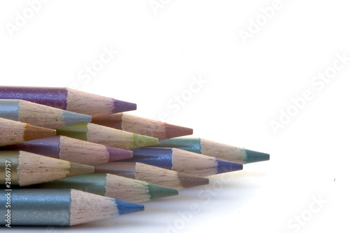 pencil crayons