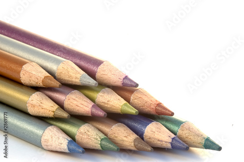 pencil crayons