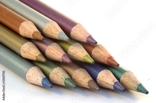 pencil crayons