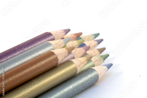 pencil crayons
