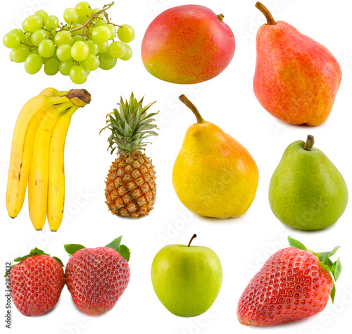 Fototapeta Naklejka Na Ścianę i Meble -  fruits collection