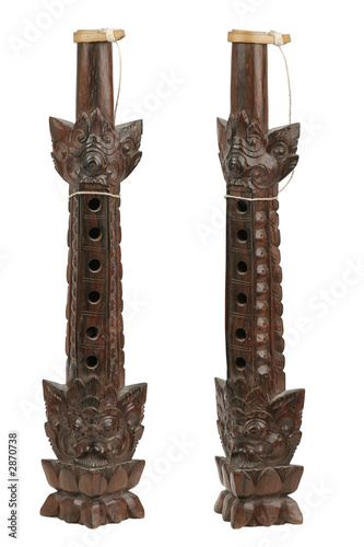 wooden flute from bali