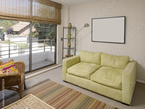 interior of modern apartment