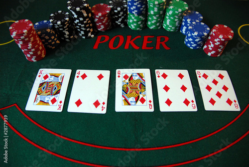 Obraz na plátně poker