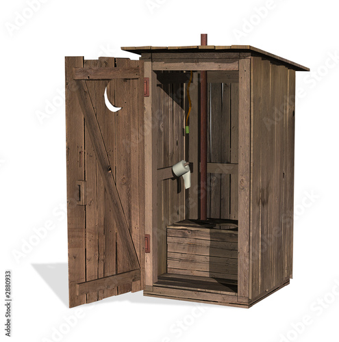 outhouse photo